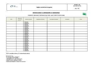 registro controllo luci d'emergenza registro controllo luci demergenza pdf